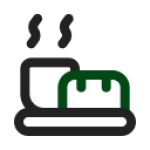 Café da manhã artesanal feito pelas nossas cozinheiras