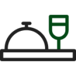 Restaurante à la carte para hóspedes e passantes